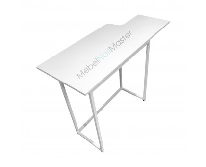 Маникюрный стол к креслу реклайнер для работы в 4 руки, высота 100 см - MR - 107.2