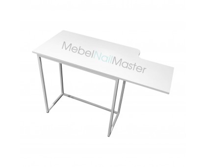 Маникюрный стол к креслу реклайнер для работы в 4 руки, высота 75 см - MR - 107.1
