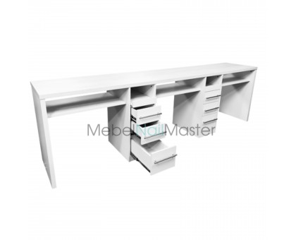 Маникюрный стол на 3 мастера серия "Проф" MS-302