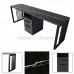 Маникюрный стол на 2 мастера total black серия «Loft - Nail» LN-15