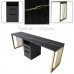 Маникюрный стол на 2 мастера black&gold серия «Loft - Nail» LN-16