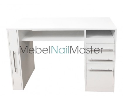 MS-116 Маникюрный стол с вертикальным ящиком серия "Проф"